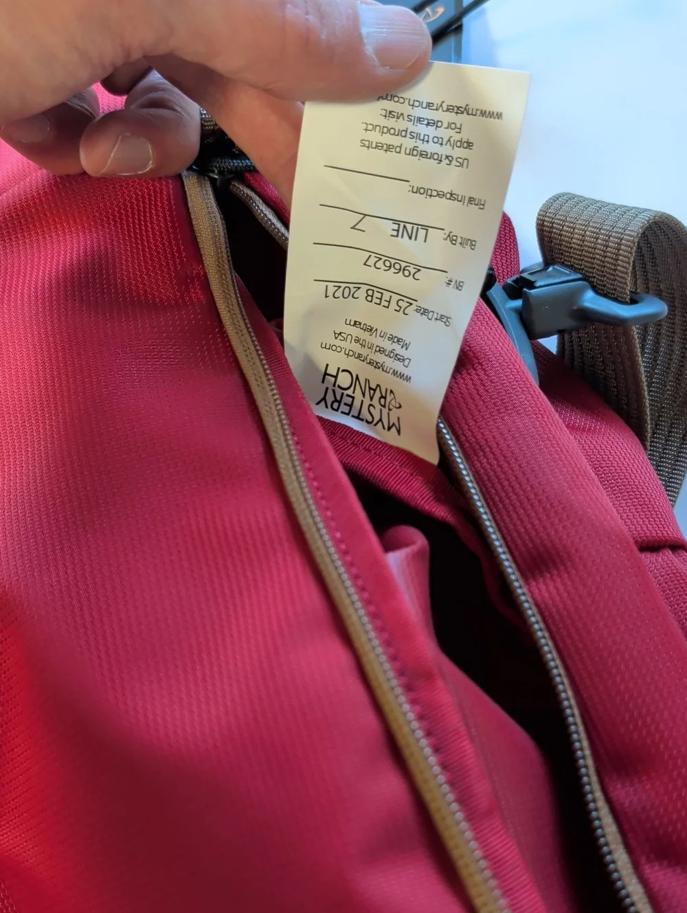 Mystery Ranch 30L Mission Stuffel Duffle/Backpack NEW Red RARE